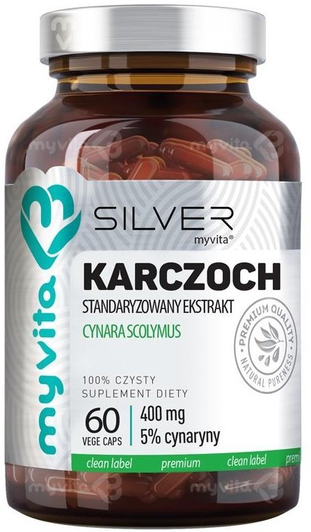 Artichoke 400 mg SILVER PURE 100%, MyVita