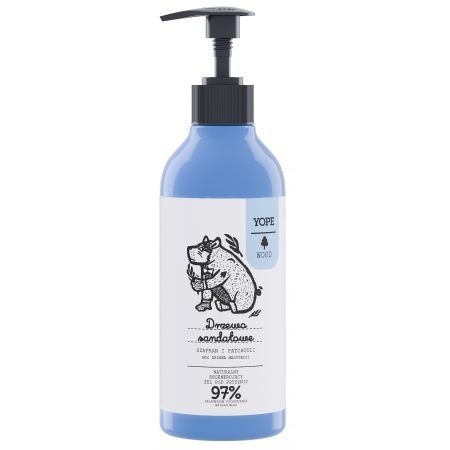 Sandalwood, Saffron and Patchouli Natural Shower Gel, Yope