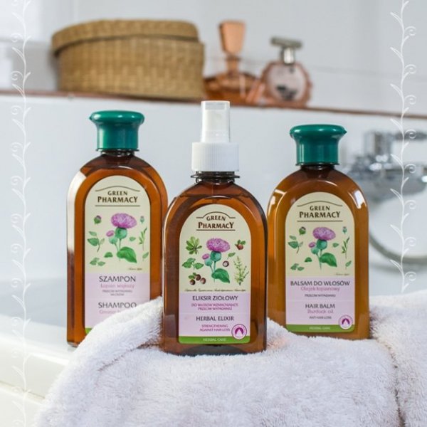 Strengthening Shampoo Burdock, Green Pharmacy