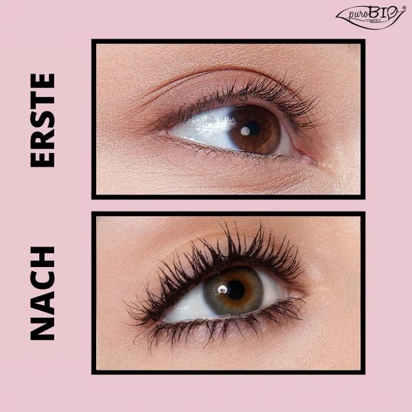 Mascara Double Dream, Black, Purobio Cosmetics