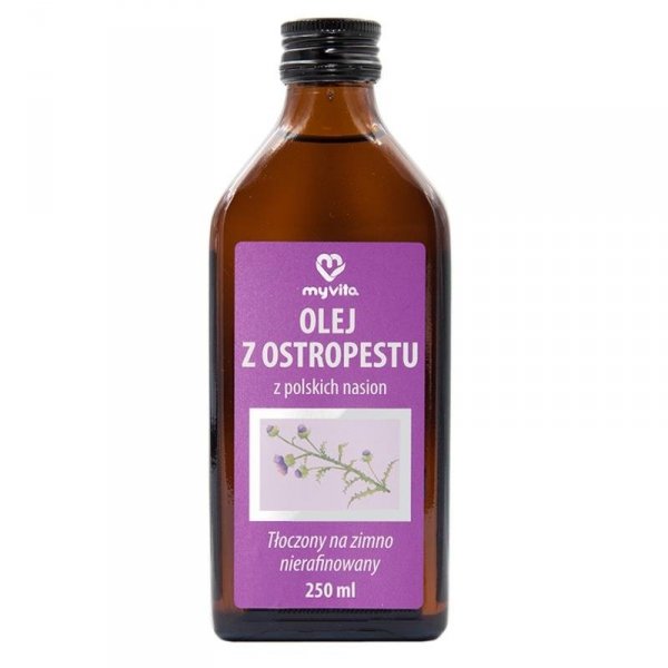 Milk Thistle Oil from Polish Seeds, Myvita