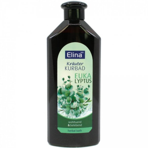 Ziołowy Płyn do Kąpieli Eukaliptusowy, Elina Med, 500ml