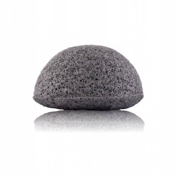 KONJAC Sponge for Washing Face with Active Charcoal, Beauty Formulas