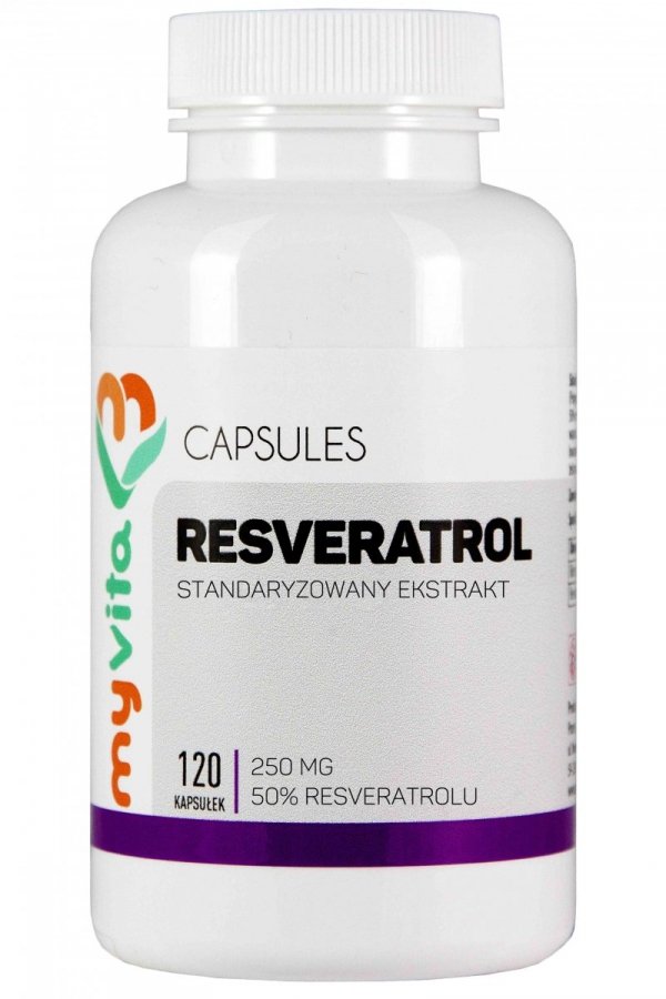 Resveratrol 250mg, Myvita