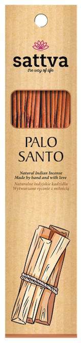 Palosanto Natural Incense Sticks, Sattva, 30g