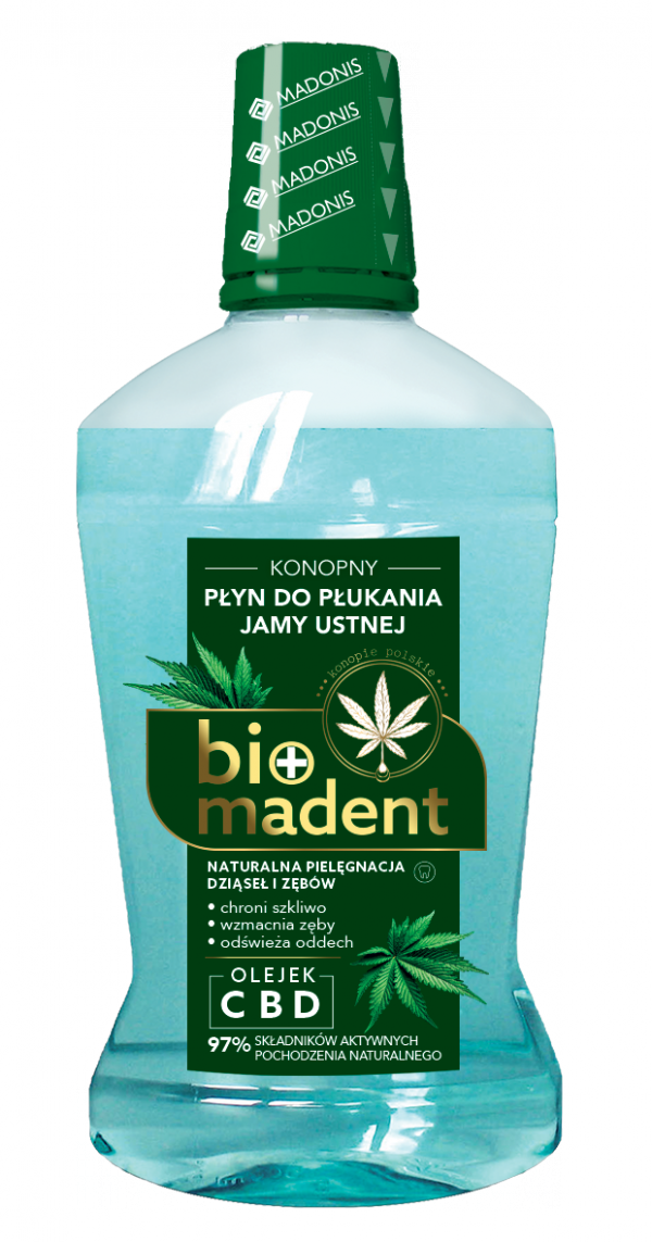 Hemp Mouthwash, BIO MADENT, 500ml