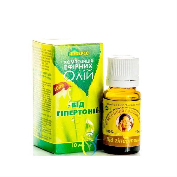 Essential Oil Blend for Hypertension, 100% Natural
