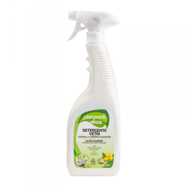 Ekologiczny spray do czyszczenia szkła, luster, CYTRYNOWY, Pierpaoli Ekos, 750ml