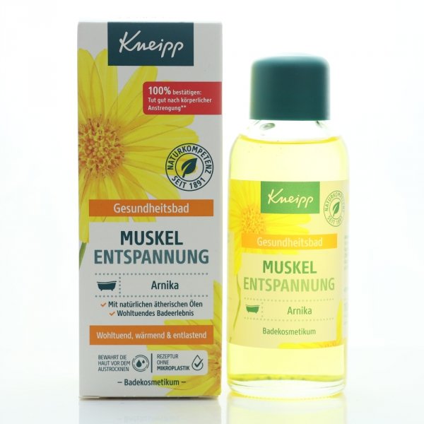 Olejek do kąpieli Arnika, Kneipp, 100 ml