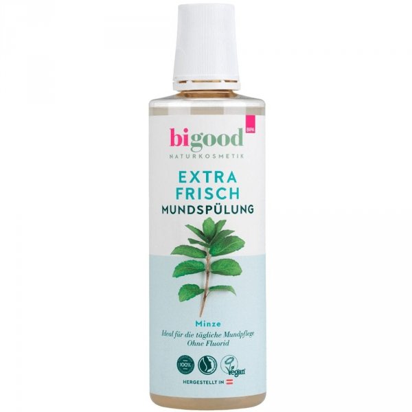 Płyn do płukania jamy ustnej Extra Fresh Mint, bigood, 500ml