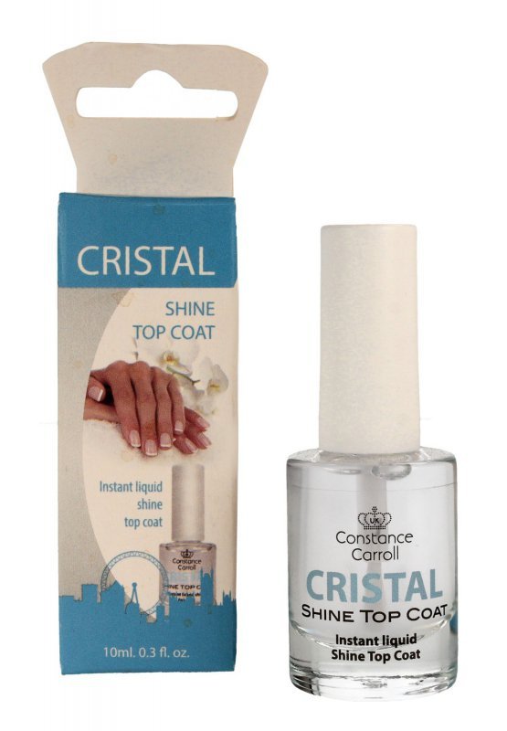 Constance Carroll Cristal Shine Top Coat Top nabłyszczający na lakier  10ml
