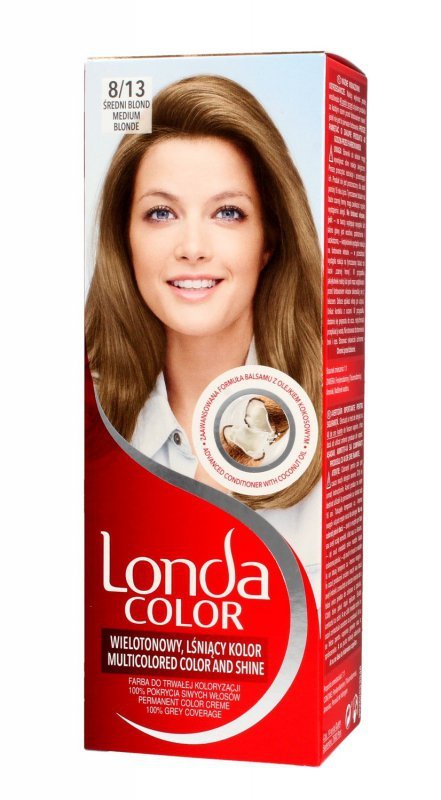 Londacolor Cream Farba do włosów nr 8/13 średni blond  1op.
