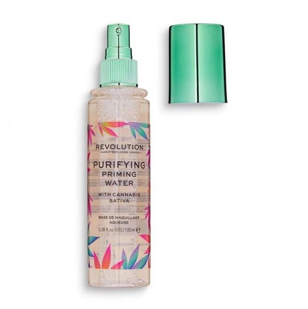 REVOLUTION Priming Water W Cannabis Sativa Baza pod makijaż w sprayu