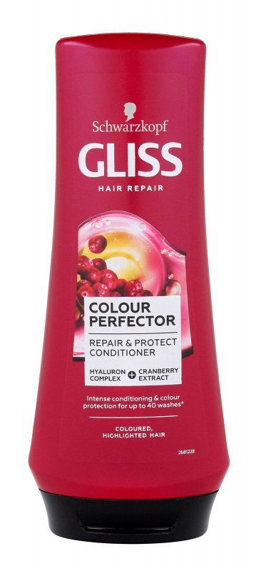 Schwarzkopf Gliss Hair Repair Odżywka do włosów farbowanych Ultimate Color 200ml