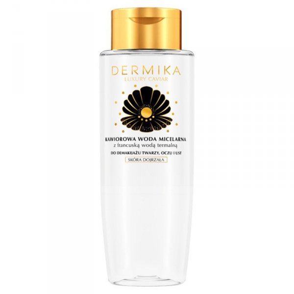 Dermika Luxury Caviar Kawiorowa Woda micelarna z francuską wodą termalną 400ml