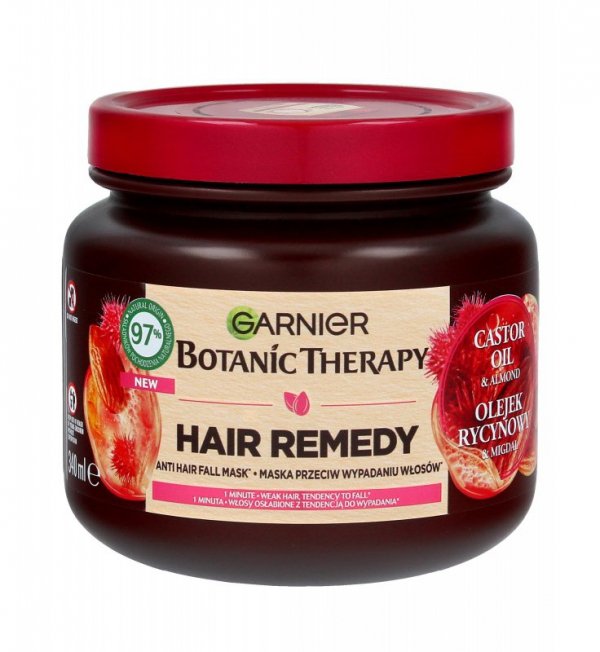 GARNIER Botanic Therapy Maska przeciw wypadaniu włosów z olejkiem rycynowym 340 ml