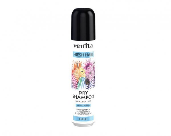 VENITA Fresh Hair Suchy Szampon do wszystkich rodzajów włosów - Fresh 75ml