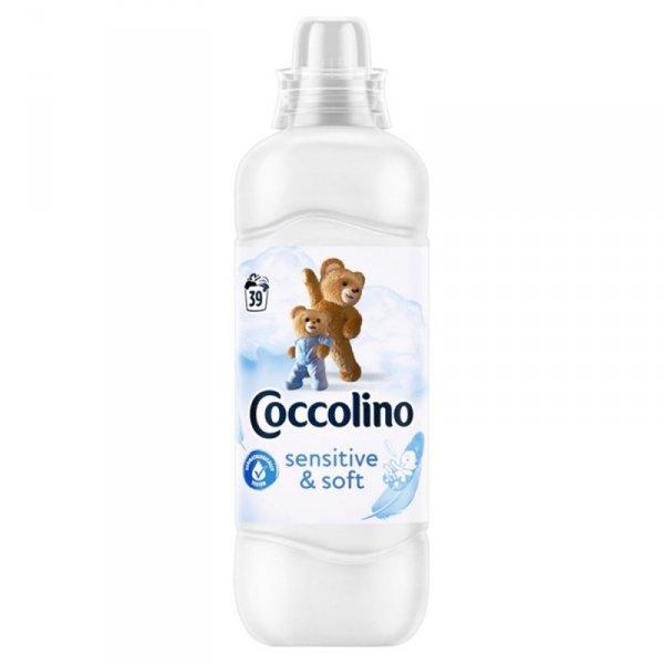 COCCOLINO Sensitive & Soft Płyn do płukania tkanin (39 prań) 975 ml