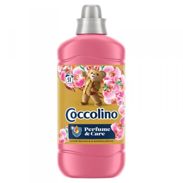 COCCOLINO Perfume & Care Płyn do płukania tkanin Honeysuckle & Sandalwood (51 prań) 1275 ml