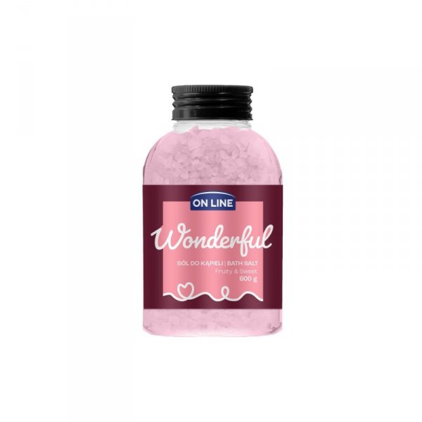 ON LINE Sól do kąpieli Wonderful 600 g