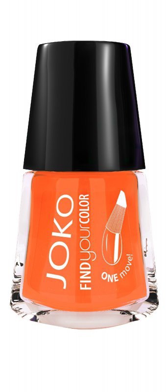 JOKO Lakier do paznokci Find Your Color 208 Vibrant Orange