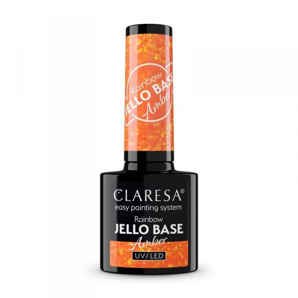 CLARESA Rainbow Baza hybrydowa - Jello Base Amber