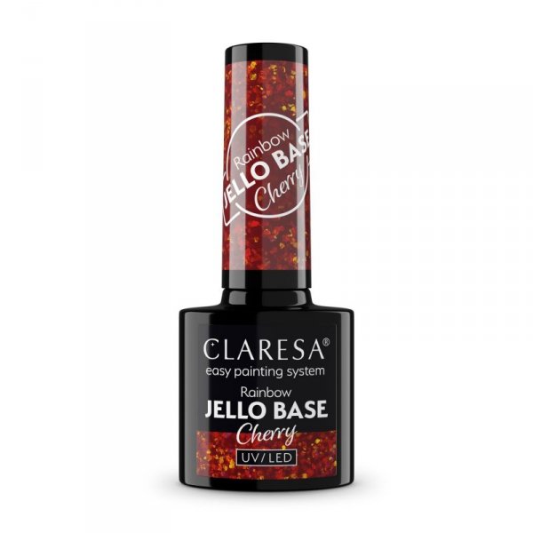 CLARESA Rainbow Baza hybrydowa - Jello Base Cherry