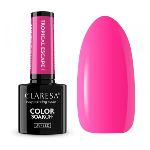 CLARESA Lakier hybrydowy Tropical Escape 1 - 5 g