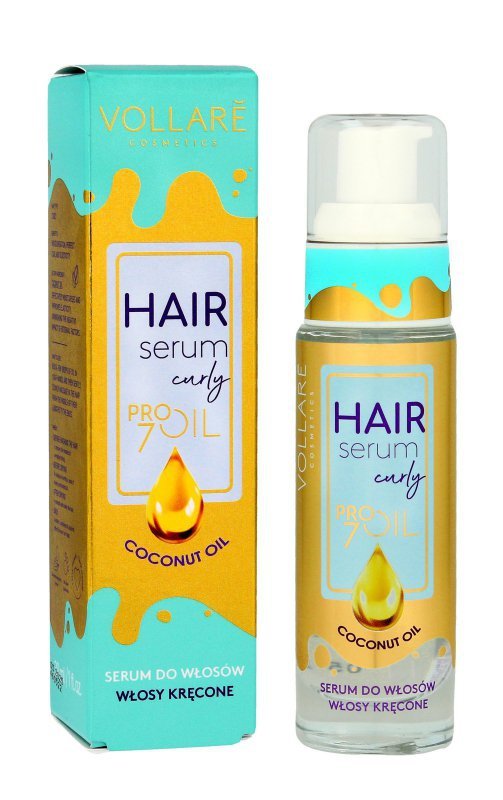 Vollare Pro Oils Perfect Curls Serum do włosów kręconych Coconut Oil   30ml