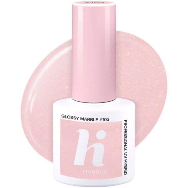 HI HYBRID Lakier hybrydowy Party #103 Glossy Marble 5 ml