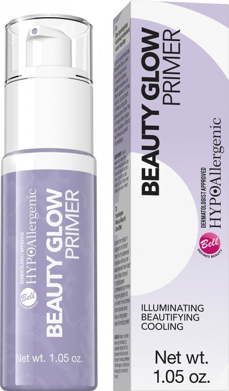 Bell Hypoallergenic Baza pod makijaż rozświetlająco-upiększająca Beauty Glow Primer  1szt