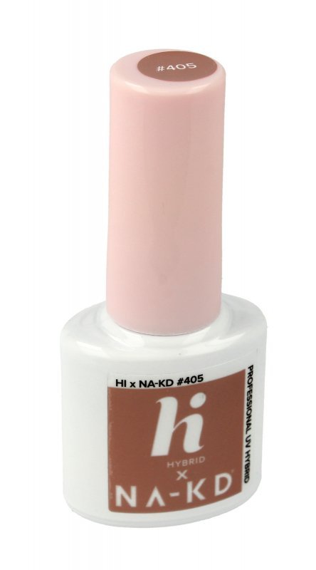 HI HYBRID Lakier hybrydowy Na-Kd #405 Deep Beige  5ml