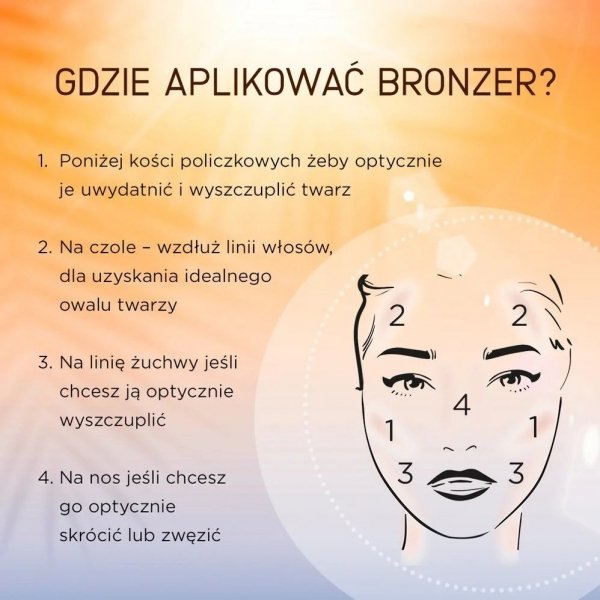 Eveline Glow &amp; Go Bronzer wypiekany nr 02 Jamaica Bay