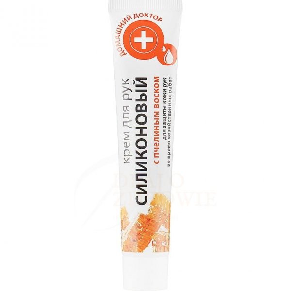 Silikonowy Krem do Rąk z Woskiem Pszczelim, Domowy Doktor, 42ml