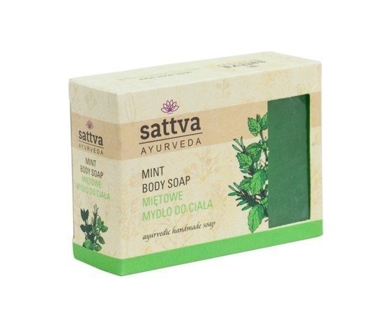Mint Natural Glycerine Soap Sattva, 125g