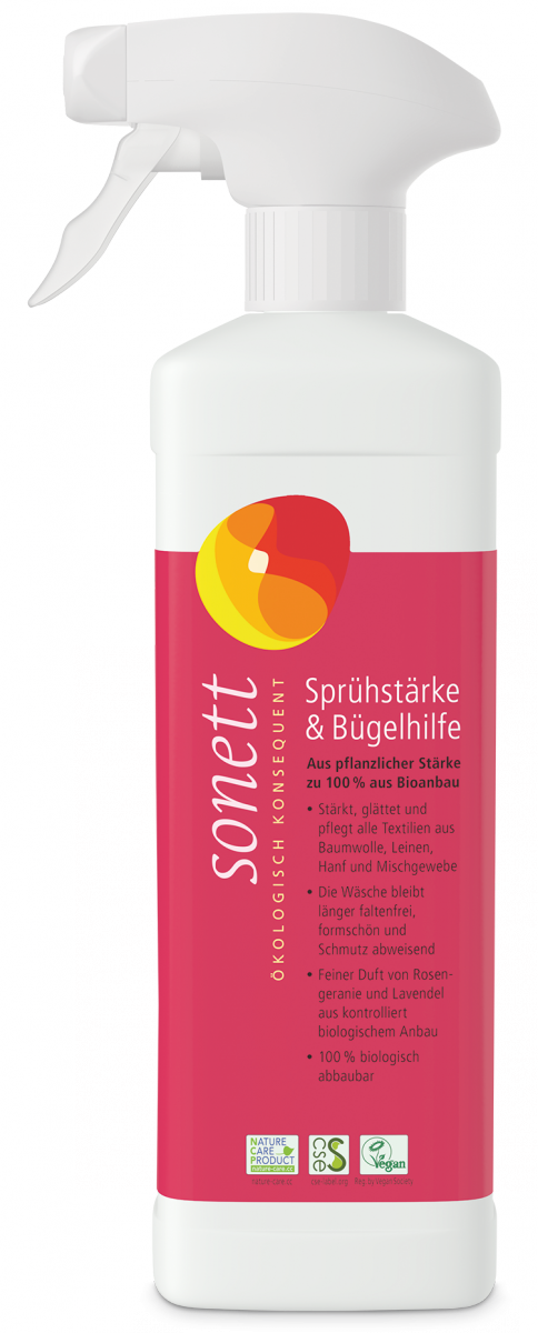 Płyn do prasowania, certyfikowany, Sonett, 500ml