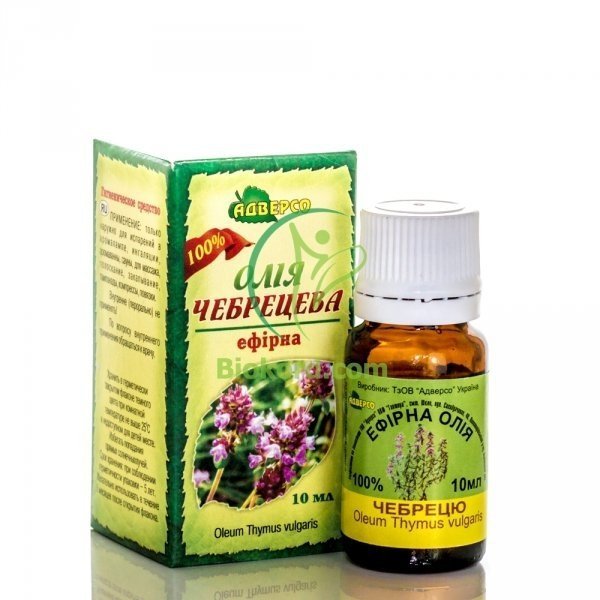 Thyme Essential Oil, Adverso, 100% Natural