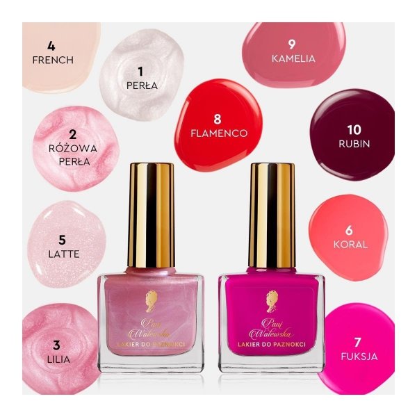 Pani Walewska Vinyl Nail Polish - 6 CORAL