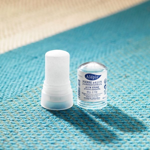 Alum Stone Stick Natural Deodorant, Alepia, 60g