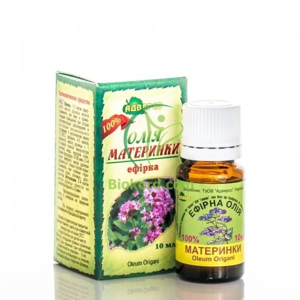 Oregano Essential Oil, Adverso, 100% Natural
