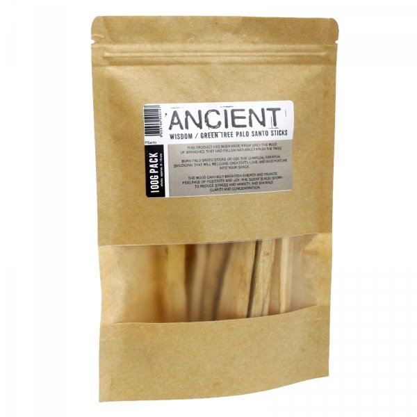 Green Palo Santo Incense Wood (10-15 pieces) - 100g