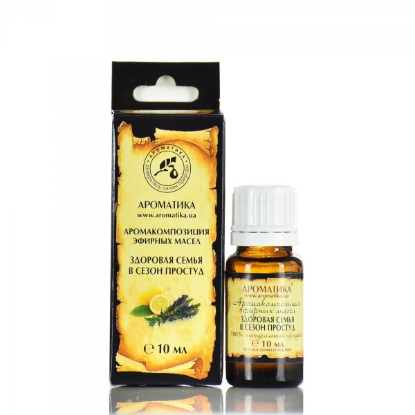 Healthy Family in the Season of Colds, Essential Oil Blend