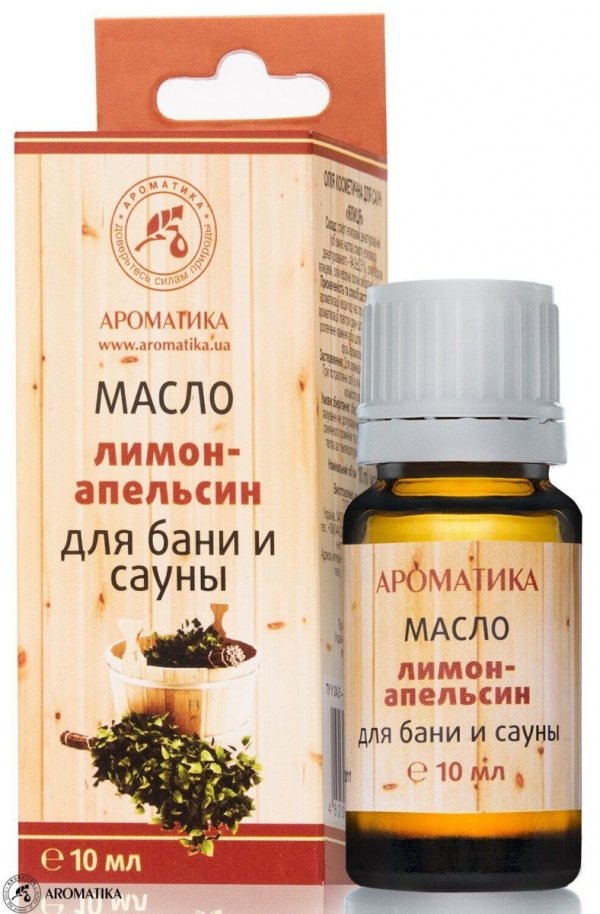 Bath and Sauna Cosmetic Oil Orange &amp; Lemon, Aromatika