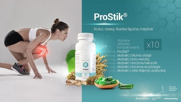 ProStik Medical Formula DuoLife, 60 capsules, Joints, Muscles