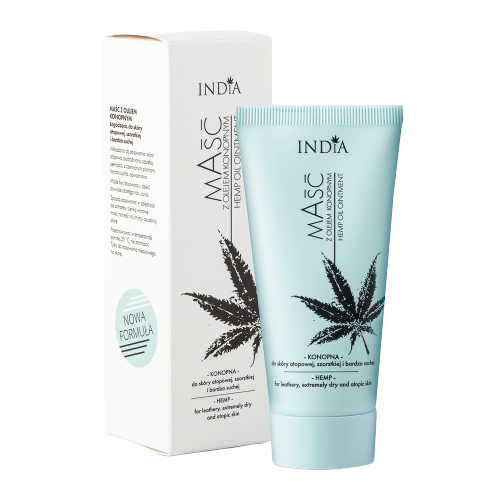 Hemp Ointment for Atopic, Rough and Very Dry Skin, India Cosmetics