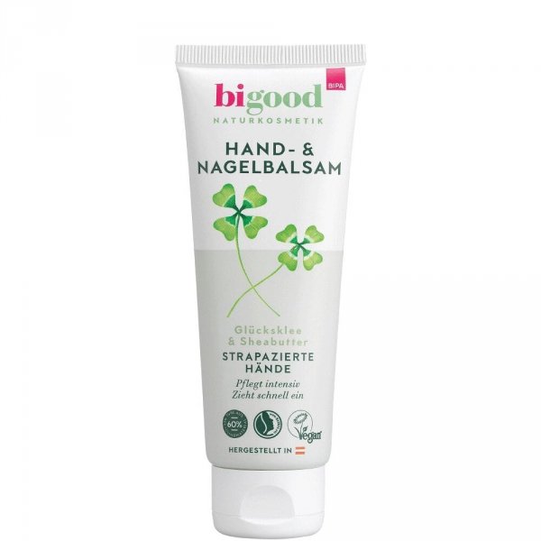 Naturalny Balsam do rąk i paznokci Koniczyna i masło shea, bigood, 75ml