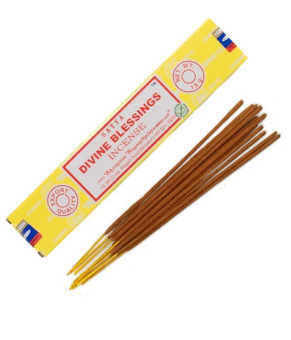 Boskie Błogosławieństwo Kadzidełka Aromatyczne - Divine Blessings Satya, 15g