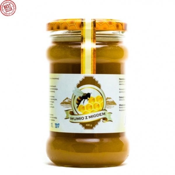 Mumio (Mumijo) with Honey, 100% Natural, 400 g
