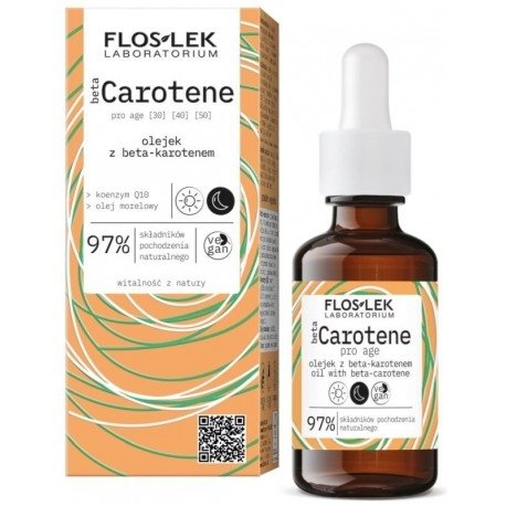 Floslek betaCAROTENE pro age Olejek z beta-karotenem 30 ml