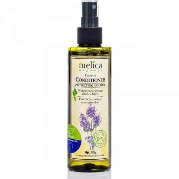 Odżywka do Włosów z Ekstraktem z Lawendy i Filtrami UV, MELICA ORGANIC, 200ml